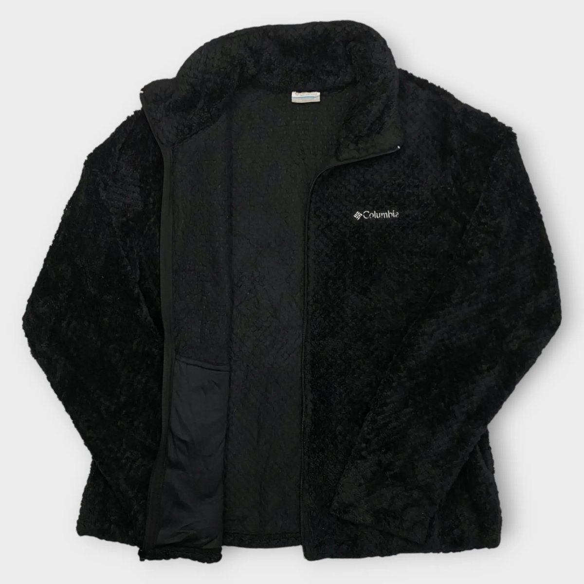 Women Columbia Zip Up Fur (XL)