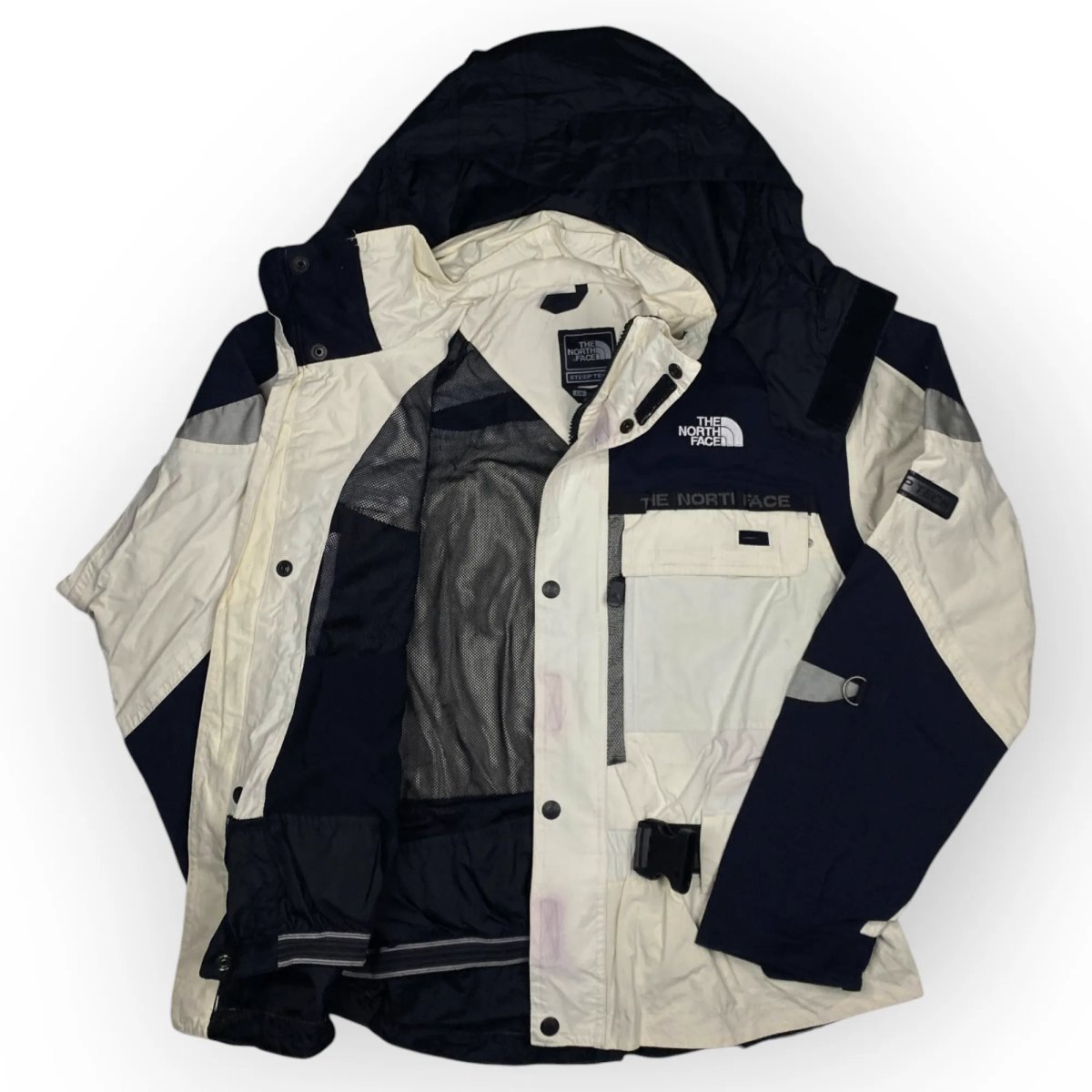 Women The North Face Hooded Ski Jacket (L)