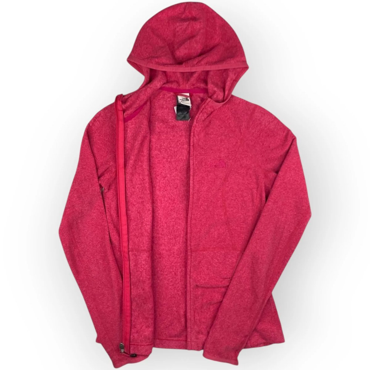 Women The North Face Hooded Zip Up Fleece (XS)