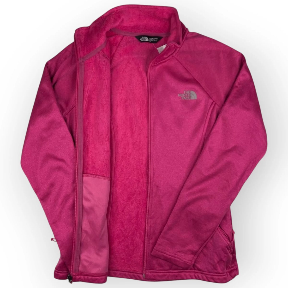 Women The North Face Sportive Zip Up Sweatshirt (S)