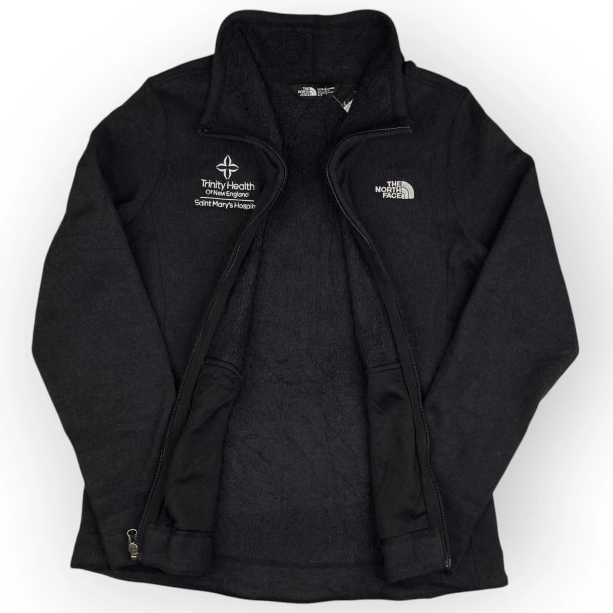 Women The North Face Zip Up Fleece (L)