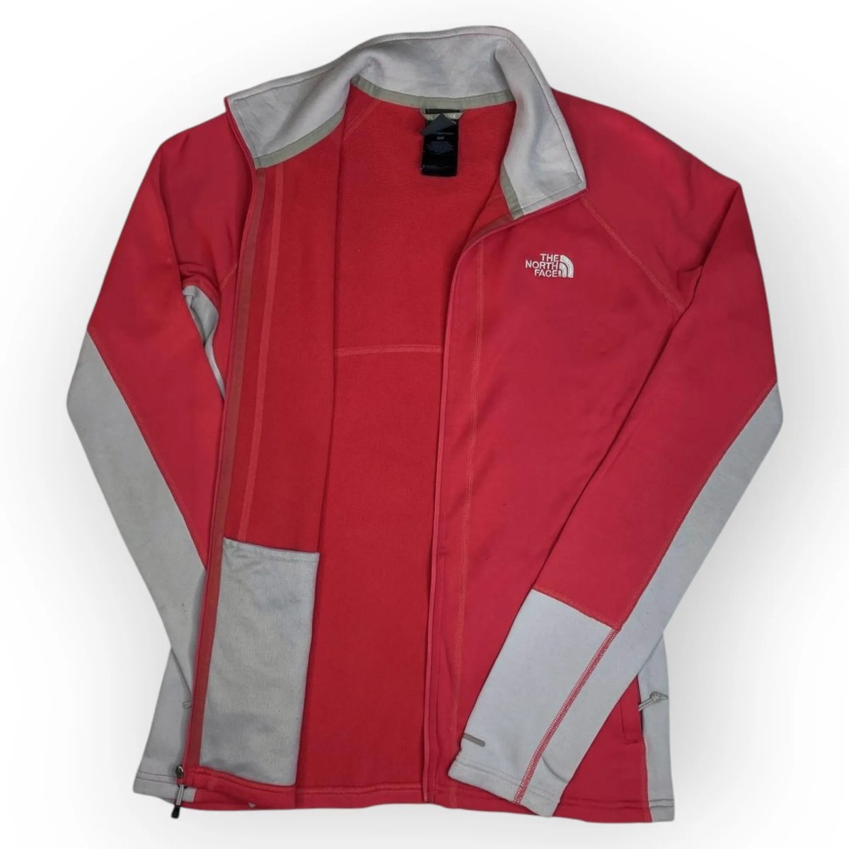 Women The North Face Zip Up Sportive Sweatshirts (S)