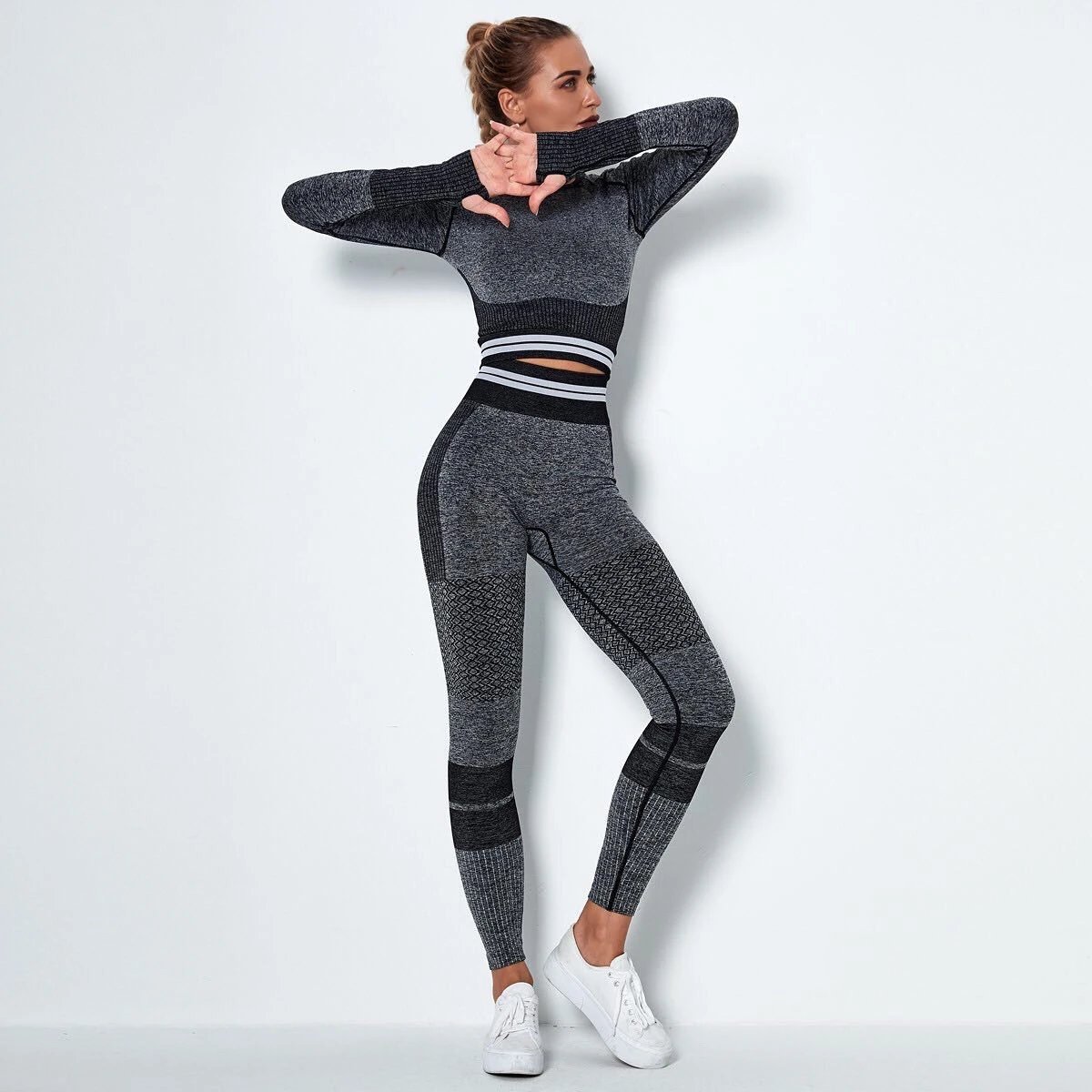 new sportswear gym women's high waist — ws-40028