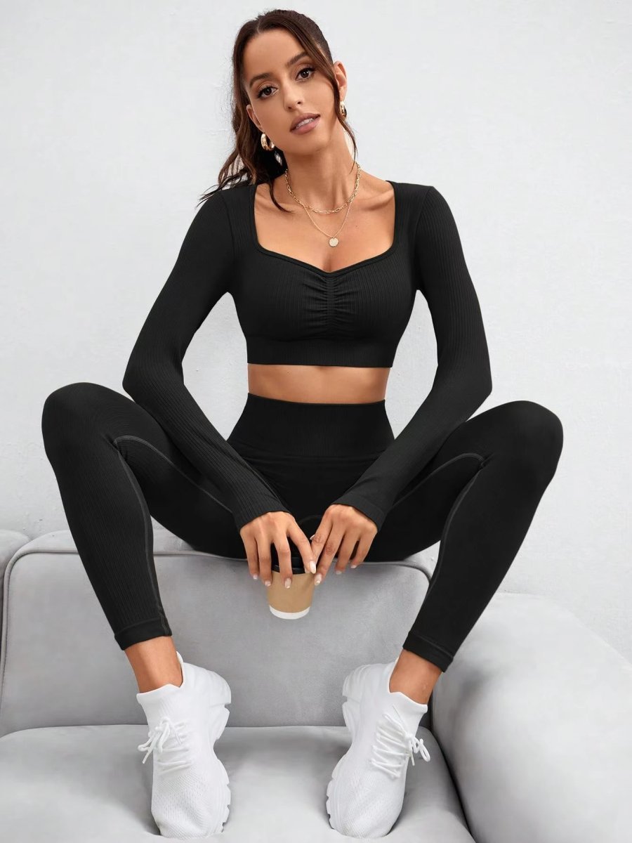 new sportswear gym women's high waist — ws-40052