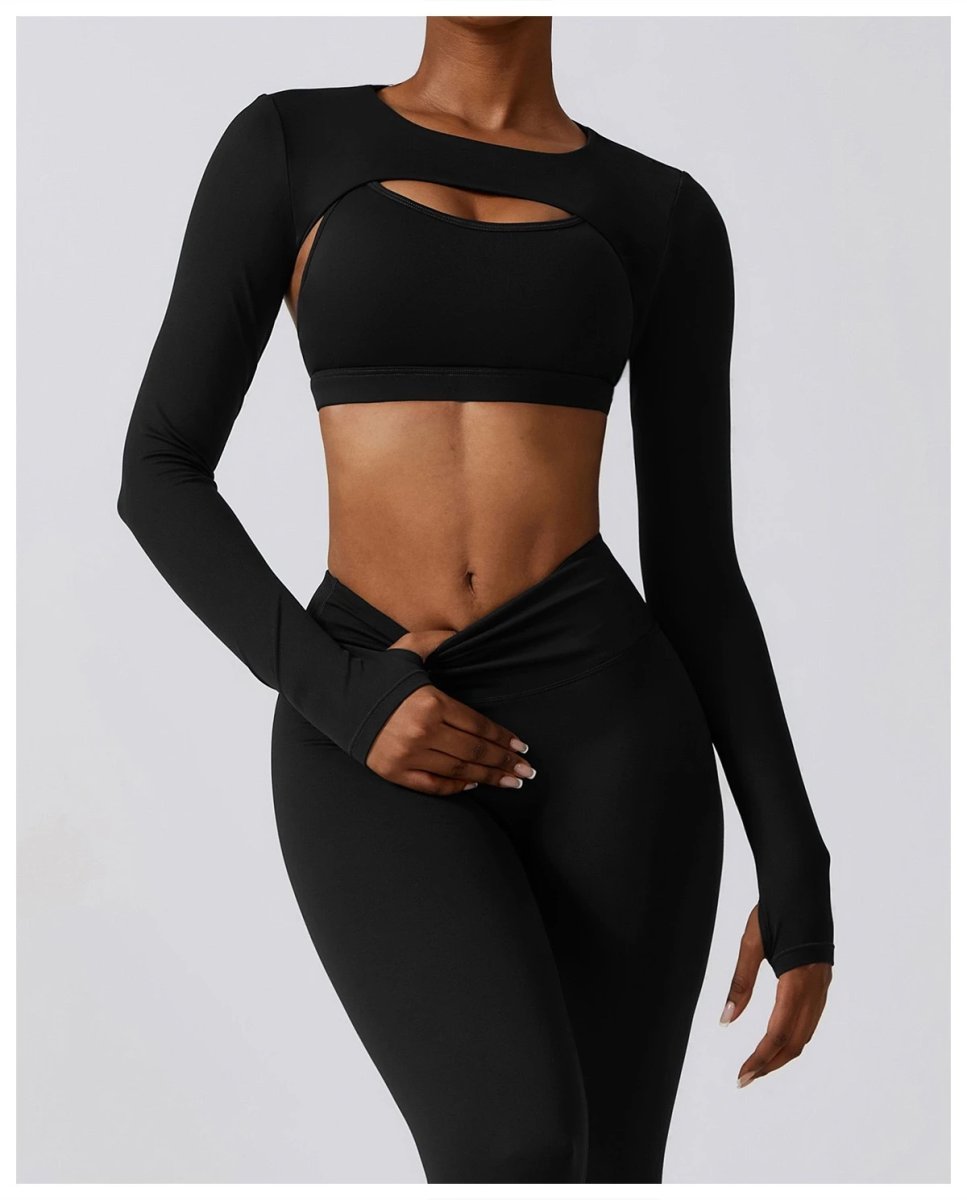 new sportswear gym women's high waist tight yoga set Seamless Leggings — WS-40055