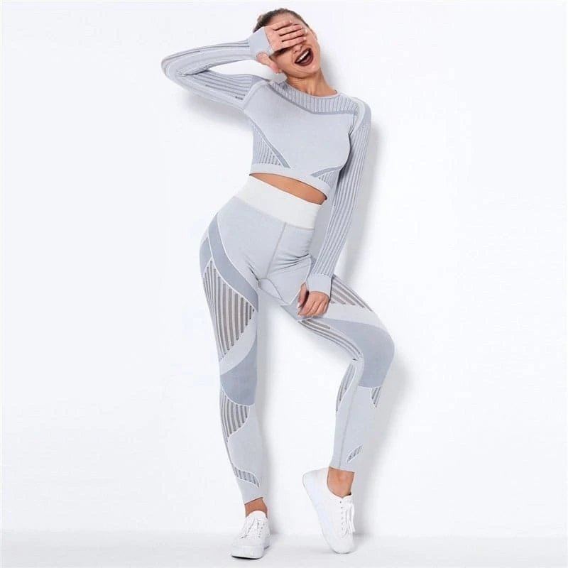 new sportswear gym women's high waist — ws-70073