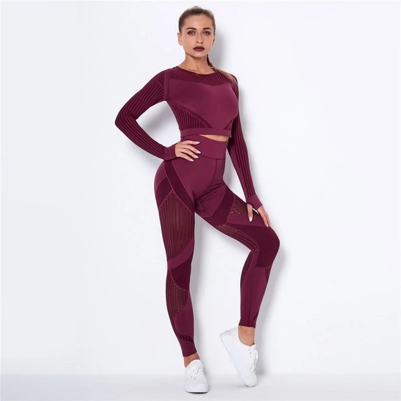 new sportswear gym women's high waist — ws-70075