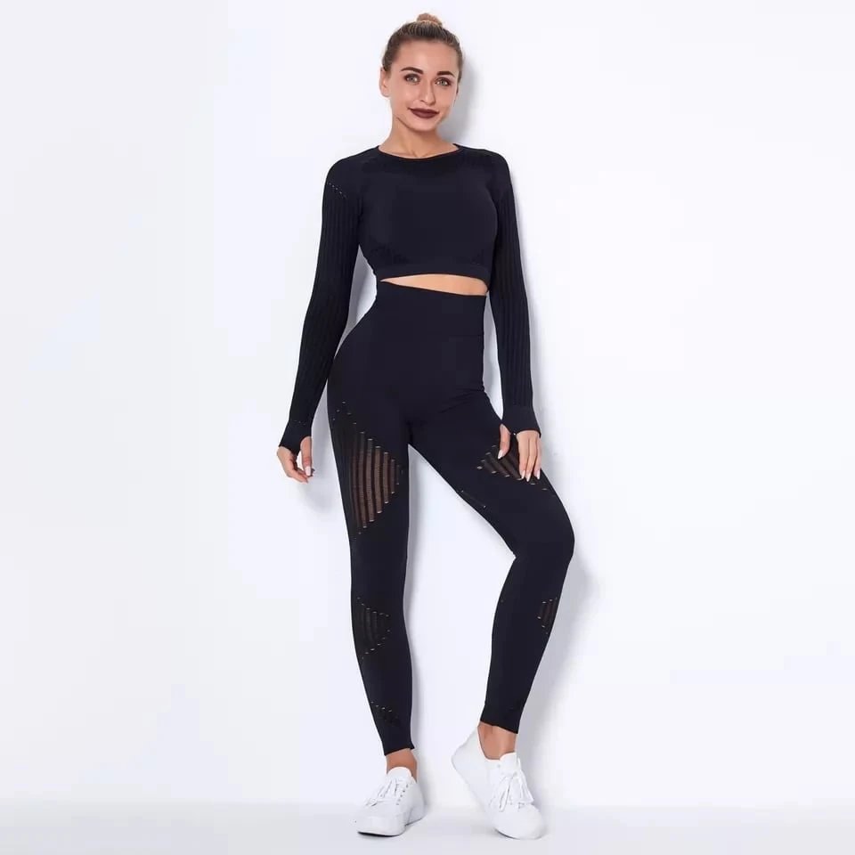 new sportswear gym women's high waist — ws-70076