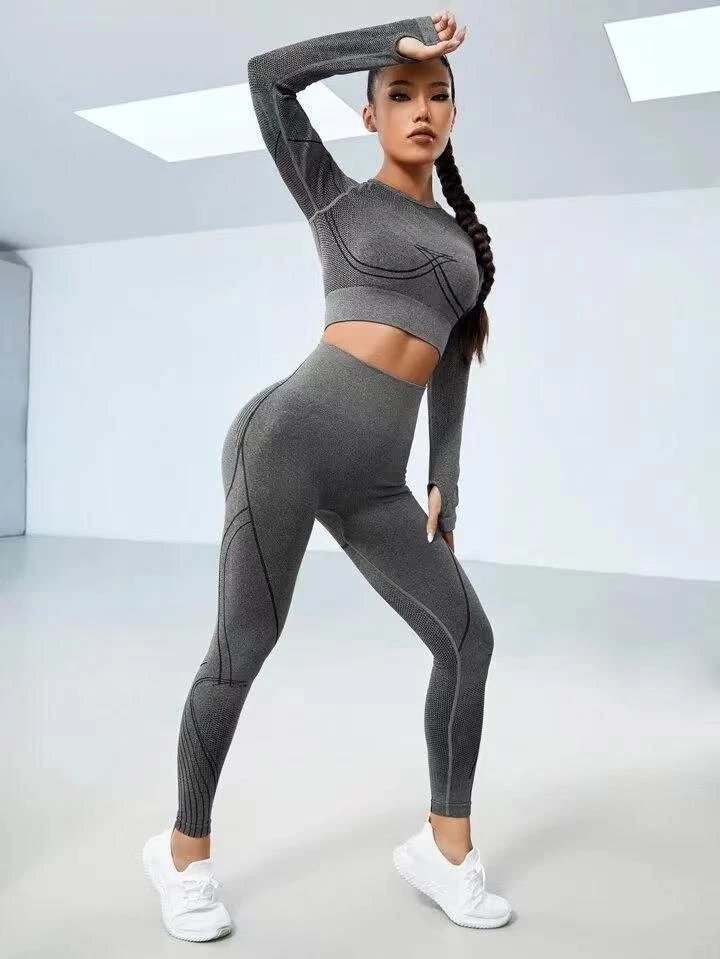 new sportswear gym women's high waist — ws-70096