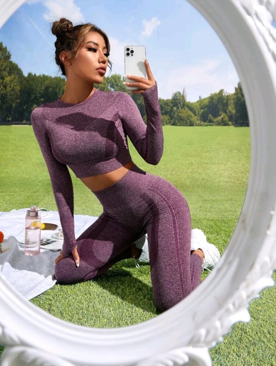 new sportswear gym women's high waist — ws-70101