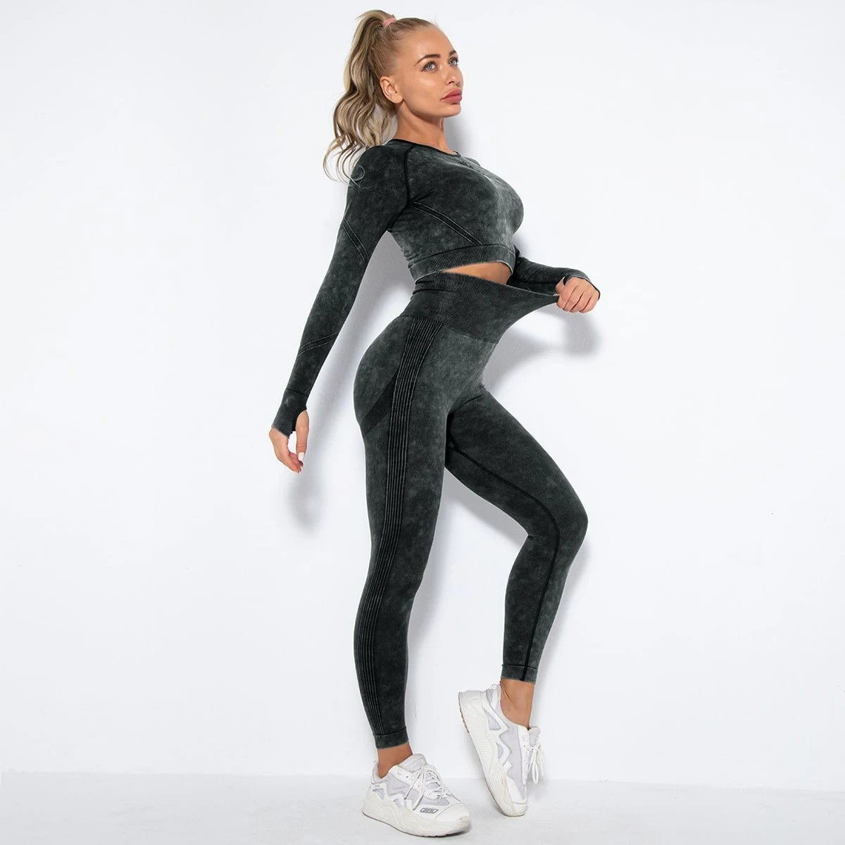 new sportswear gym women's high waist — ws-70111