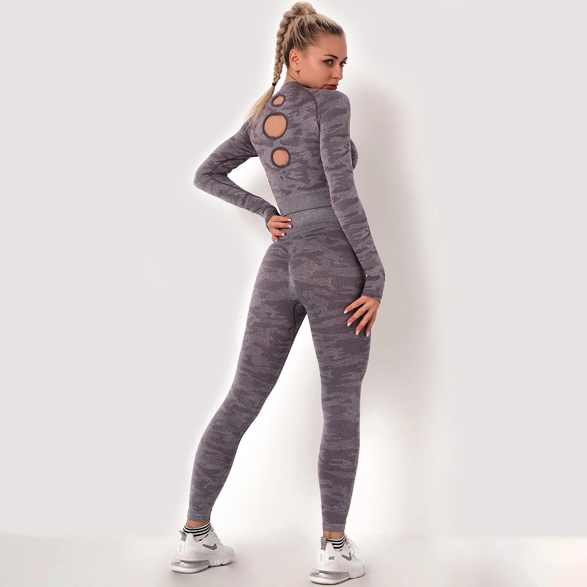 new sportswear gym women's high waist — ws-70123